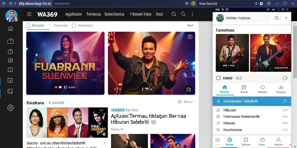 Tampilan antarmuka WA369 yang menarik dan mudah digunakan.